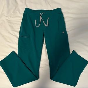 Figs scrub pants. Hunter green
